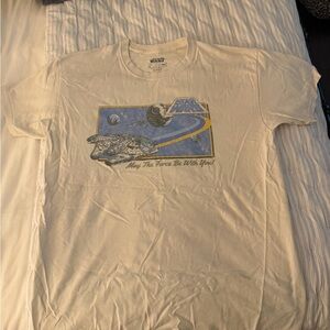 Vintage Star Wars Beige Graphic T-Shirt